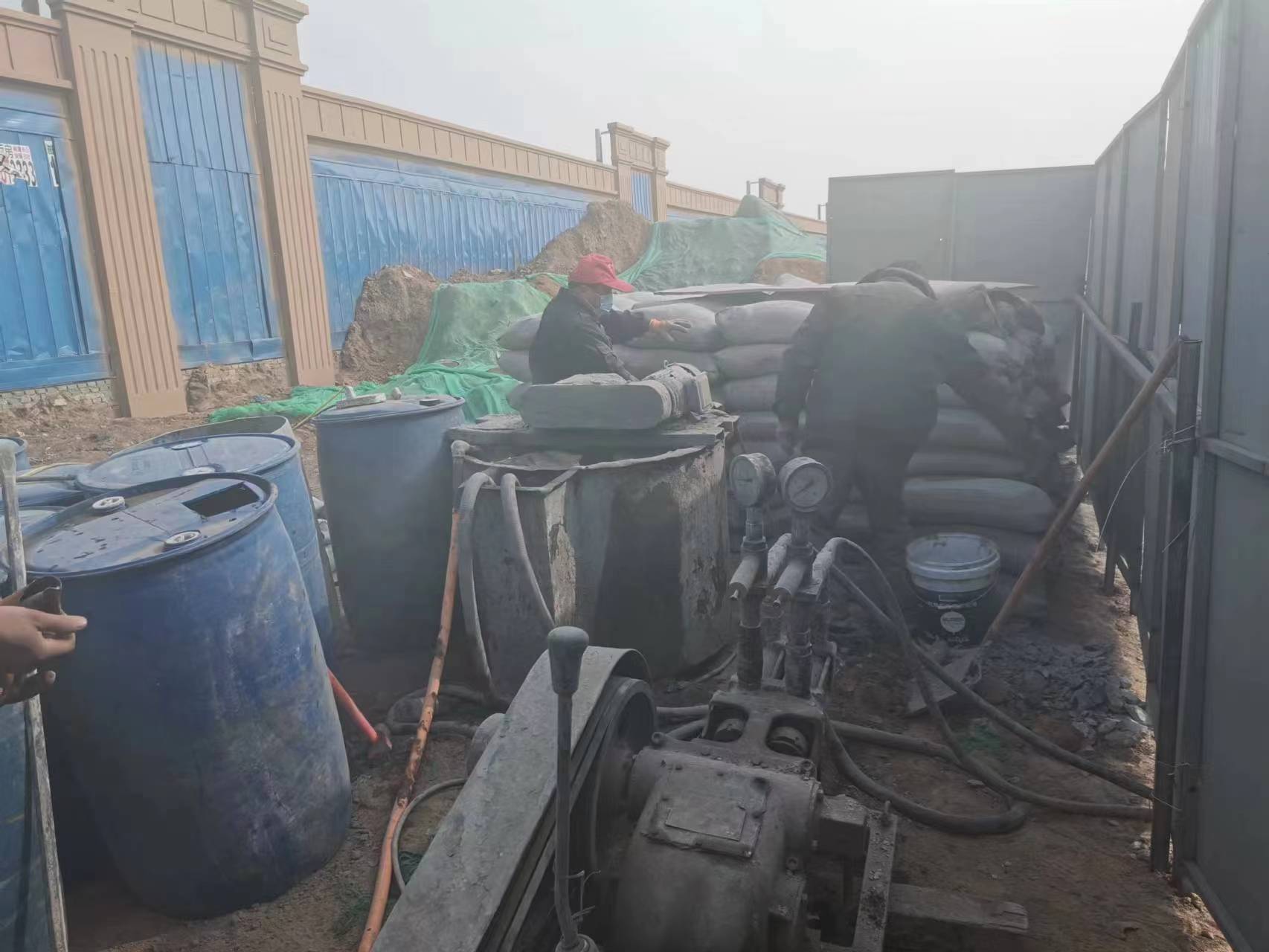 丰县地基沉降注浆加固